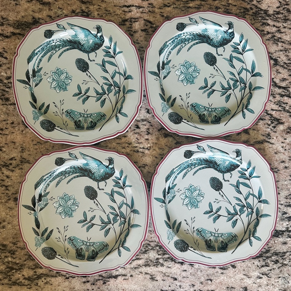 Anthropologie Elin Dessert Salad Plates